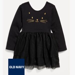 Long sleeve fit and flare tutu dress